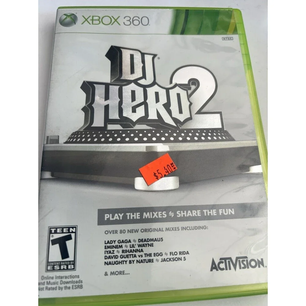 DJ Hero 2 - Xbox 360 Game